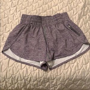 Grey lululemon shorts